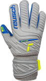 Reusch Attrakt Silver Roll Finger Junior 5272217 6006 yellow grey front